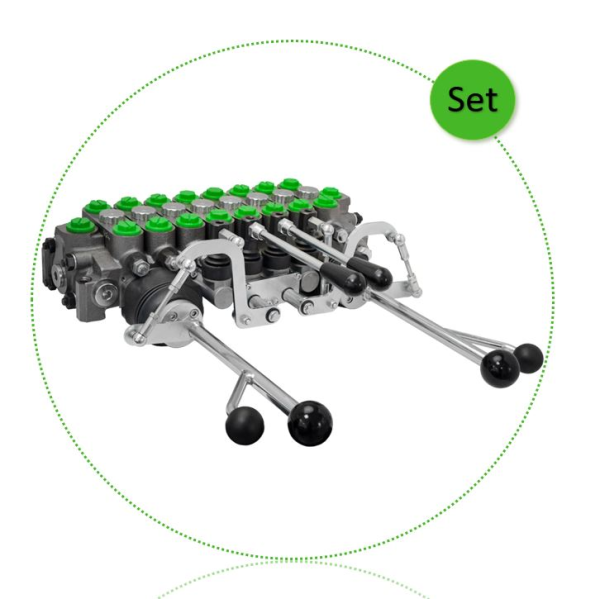 Wegeventil HC-D4 mit 8 Funktionen