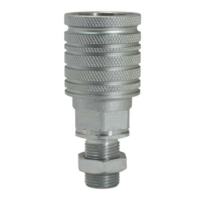 Produktbild von Steckkupplungsmuffe BG 3 – Schnellkupplung Mit Schott-Außengewinde 12L, Max. 300 Bar