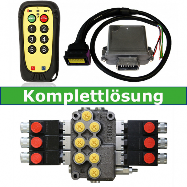 Easy 6 Funktionen mit M45/3 Wegeventil