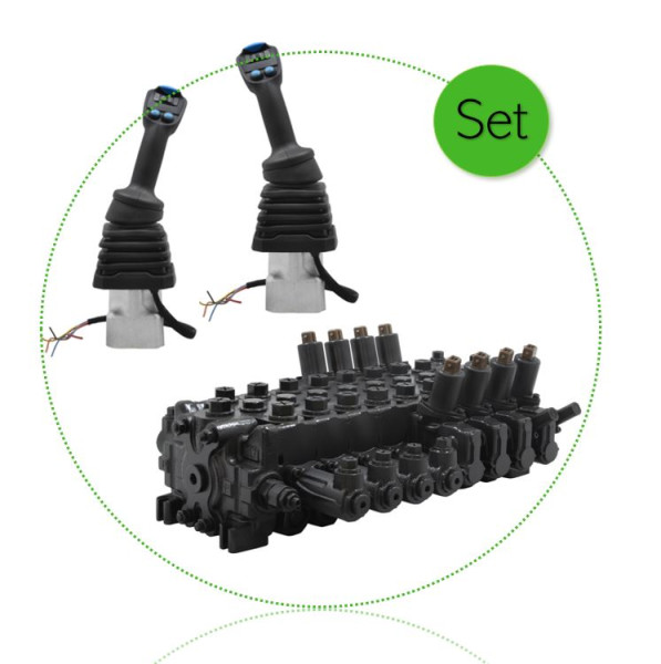 Pre-Hydraulik - Proportionalventil mit hydraulischen Joysticks
