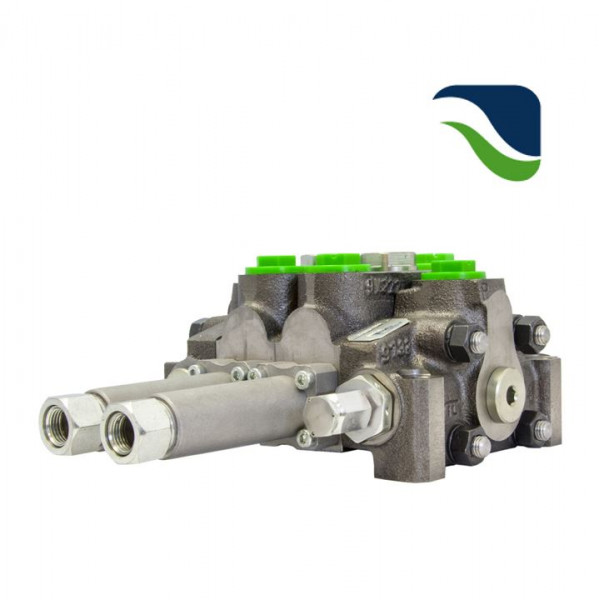 Einhebelsteuergerät 2-fach 80 l/min vorbereitet für Bowdenzugbetätigung, HydroControl HC-D4, 2xDWS