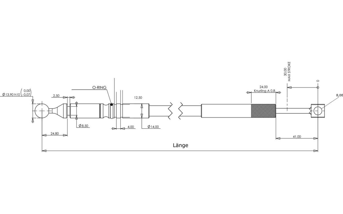 Bowdenzug fr Al, Quicke, Baas Trima Frontlader | Der Hydrauliker