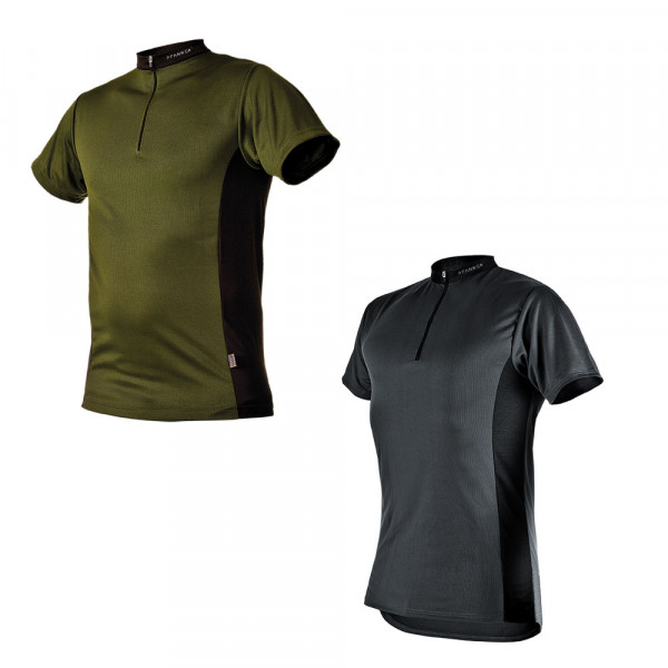 Pfanner Zipp-Neck Shirt Kurzarm