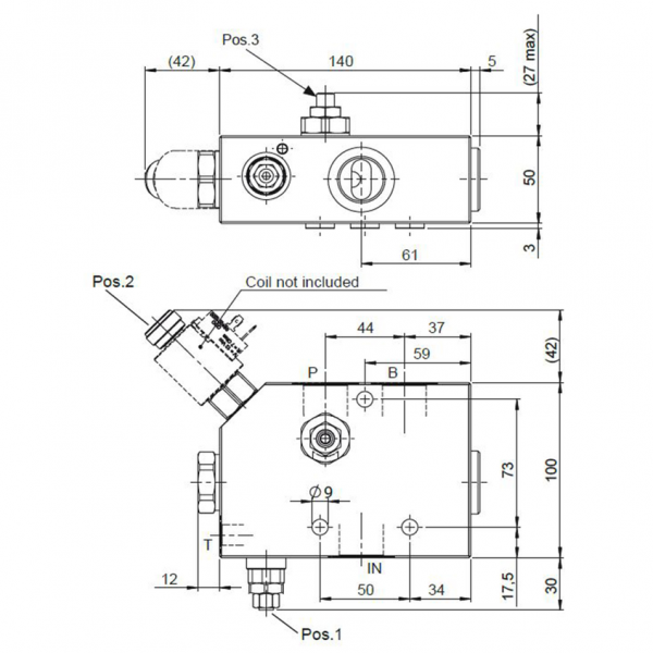 Stromregelventil 200 l/min G 3/4"